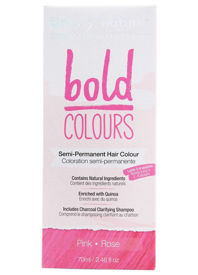 Tints Of Nature - Semi-Permanent Hair Color Bold Pink - 2.46 fl. oz.