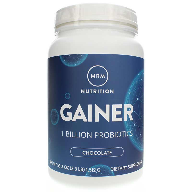 MRM Gainer with Probiotics Chocolate 53.3 Oz