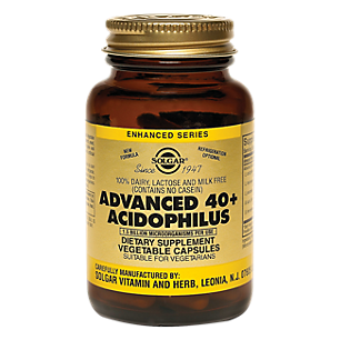 Advanced 40+ Acidophilus - 1.5 Billion (120 Vegetarian Capsules)