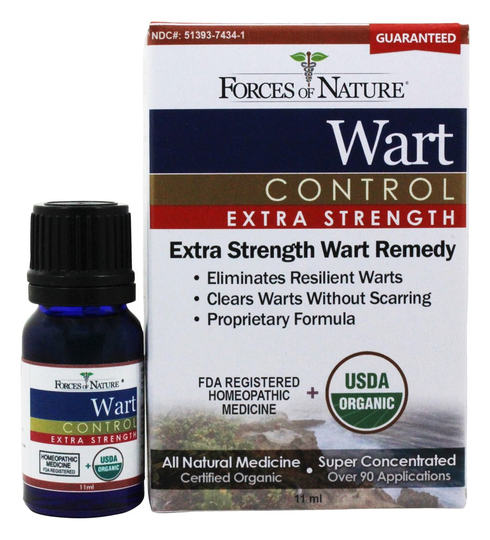 Forces of Nature - Wart Control Extra Strength - 11 ml.