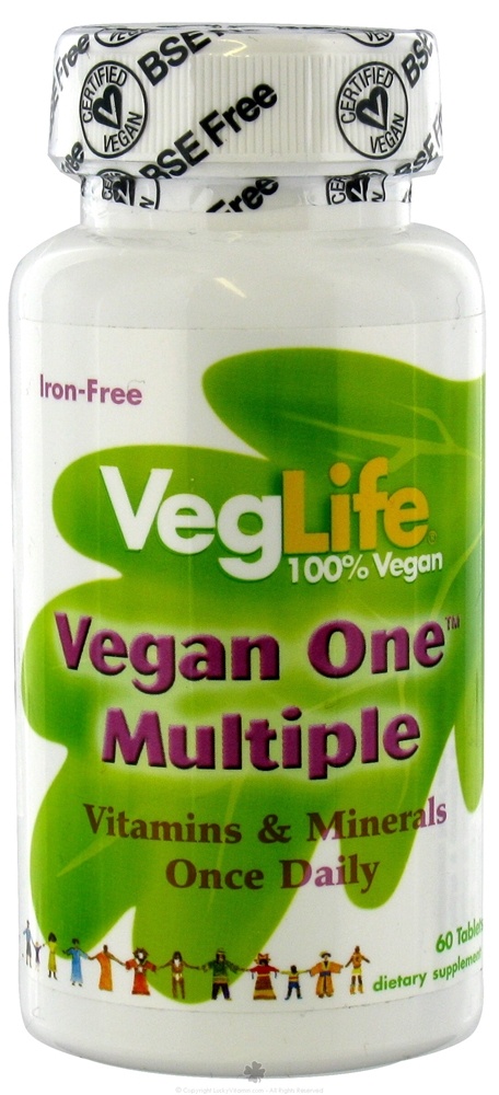 VegLife - Vegan One Multiple - 60 Tablets