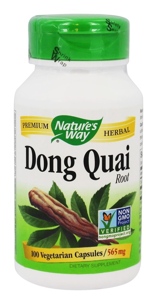 Nature's Way - Dong Quai Root 565 mg. - 100 Vegetarian Capsules