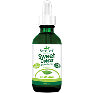 Sweet Drops Liquid Stevia Sweetener - Zero Calories - Natural Clear (2 Fluid Ounces)