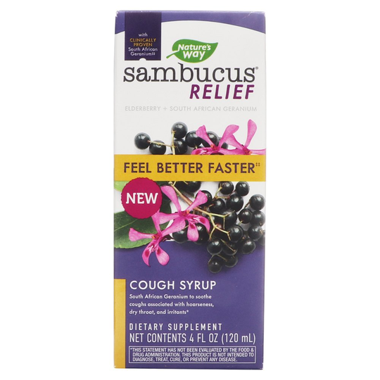 Nature's Way - Sambucus Relief Syrup - 4 fl. oz.