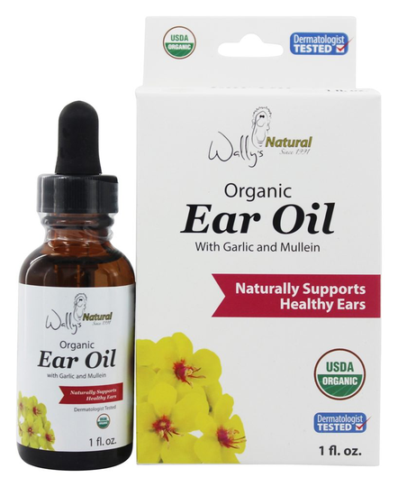 Wally's Natural Products - Organic Ear Oil - 1 fl. oz.