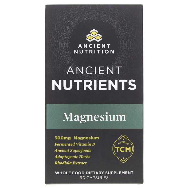 Ancient Nutrition Ancient Nutrients Magnesium 90 Capsules