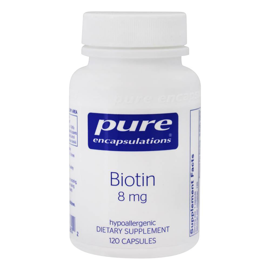 Pure Encapsulations - Biotin 8 mg. - 120 Capsules