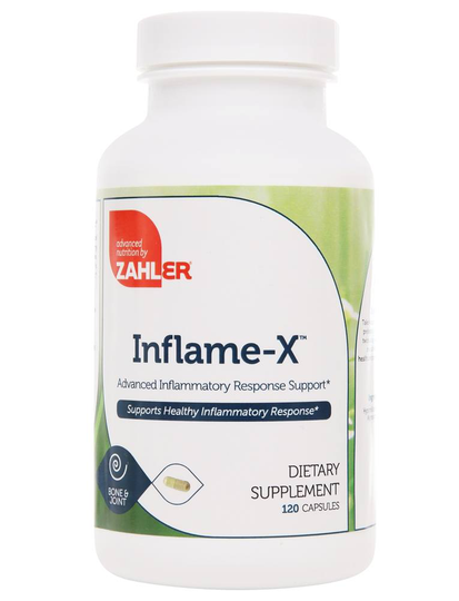 Zahler - Inflame-X Advanced Inflammatory Response Support - 120 Capsules