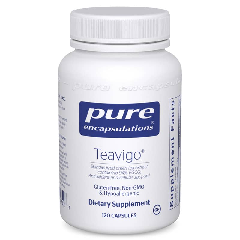 Pure Encapsulations Teavigo Green Tea Extract 120 Capsules