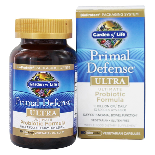 Garden of Life - Primal Defense Ultra Ultimate Probiotic Formula - 90 Vegetarian Capsules