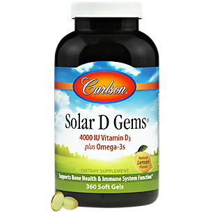 Solar D3 with Omega 3