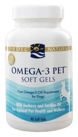 Nordic Naturals - Omega-3 Pet For Dogs - 90 Softgels (formerly for Dogs & Cats)