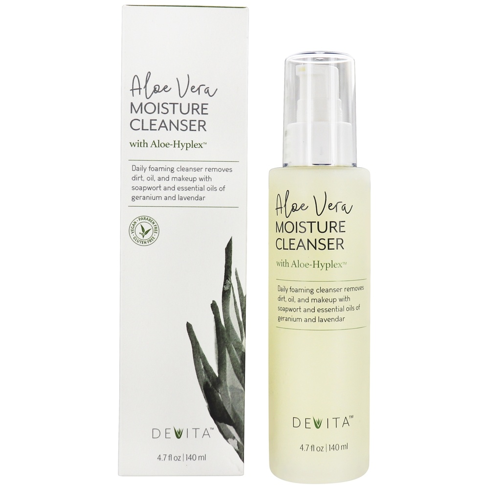 DeVita - Aloe Vera Moisture Cleanser with Aloe-Hyplex - 4.7 fl. oz.