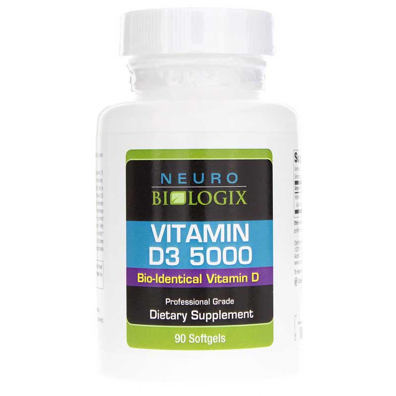 Neurobiologix Vitamin D3 5000 90 Softgels