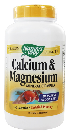Nature's Way - Calcium & Magnesium - 250 Capsules