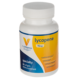 Lycopene Antioxidant - Promotes Cardiovascular Health & Prostate Support - 15 MG (60 Softgels)