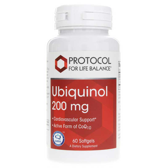 Protocol For Life Balance Ubiquinol 200 Mg 60 Softgels
