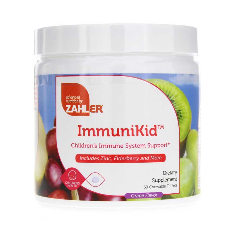 Zahler ImmuniKid 60 Chewable Tablets