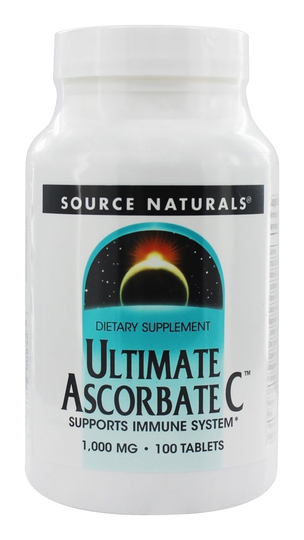 Source Naturals - Ultimate Ascorbate C 1000 mg. - 100 Tablets