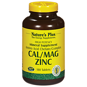 Calcium, Magnesium & Zinc - Amino Acid Complex (180 Tablets)