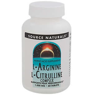 L-Arginine L-Citrulline Amino Acid Complex - 1,000 MG (60 Tablets)