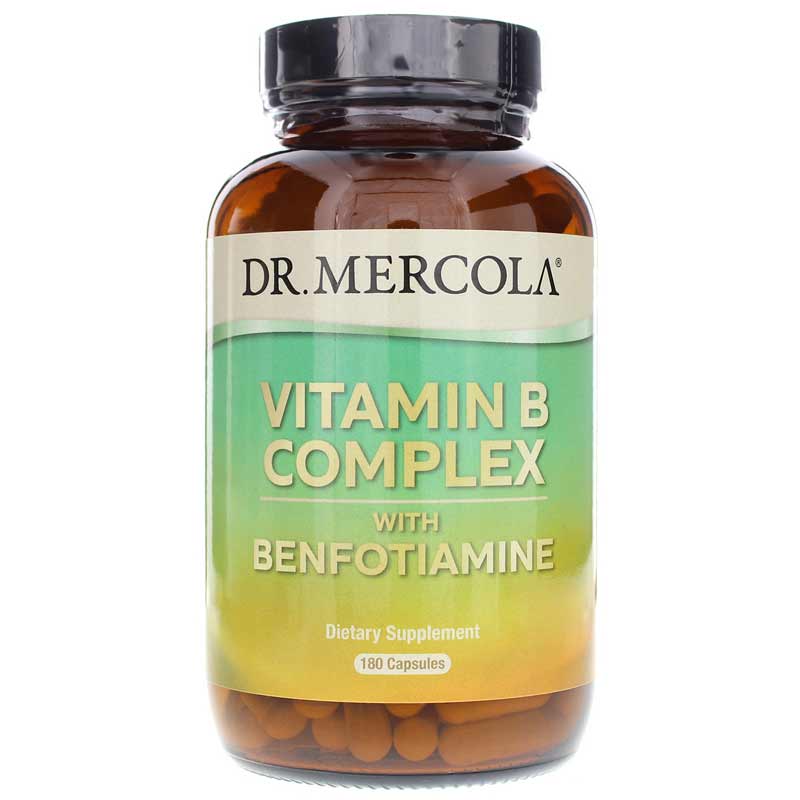 Dr. Mercola Vitamin B Complex 180 Capsules