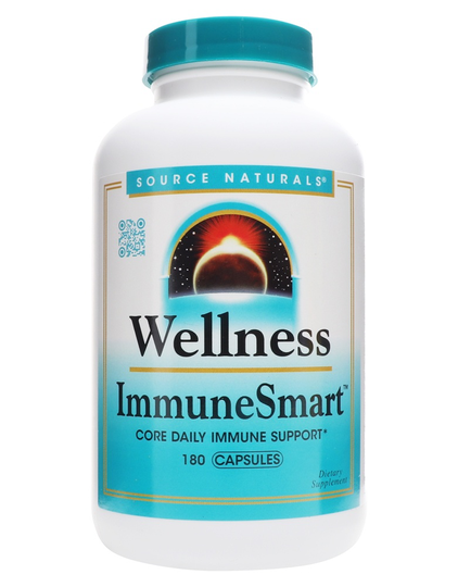 Source Naturals - Wellness ImmuneSmart Core Daily Immune Support - 180 Capsules