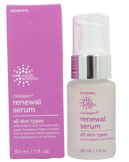 Earth Science - Active Age Defense Cellagen Renewal Serum - 1 fl. oz.