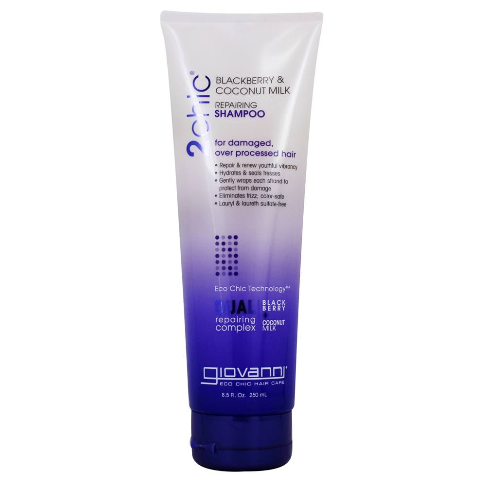 Giovanni - 2Chic Repairing Shampoo Blackberry & Coconut Milk - 8.5 fl. oz.