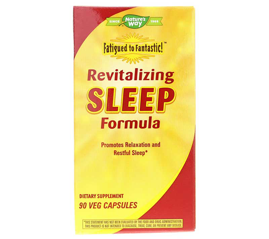 Natures Way Revitalizing Sleep Formula 90 Veg Capsules