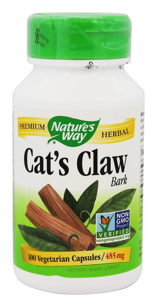 Nature's Way - Cat's Claw Bark 485 mg. - 100 Vegetarian Capsules