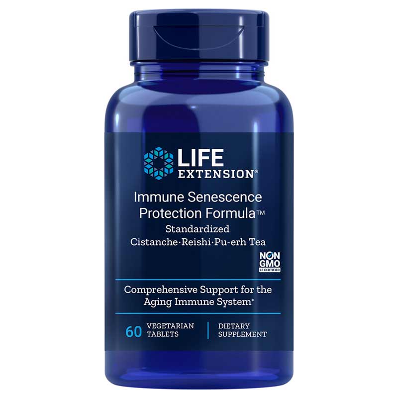 Life Extension Immune Senescence Protection Formula 60 Veg Tablets