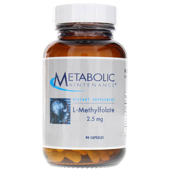 Metabolic Maintenance L-Methylfolate 2.5 Mg 90 Capsules