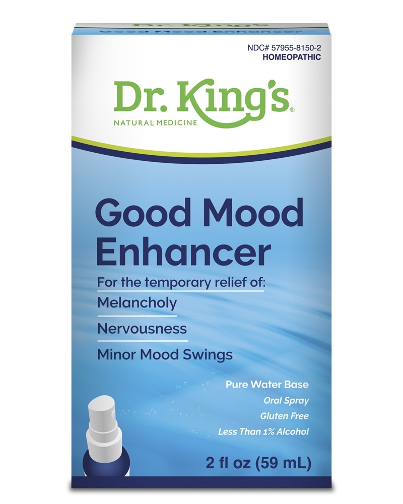 King Bio - Good Mood Enhancer Oral Spray Homeopathic Natural Medicine - 2 fl. oz.