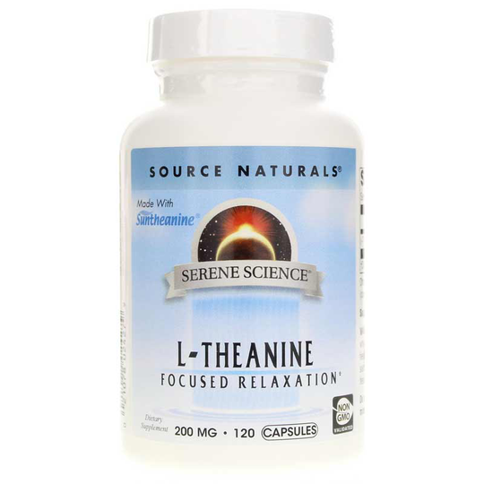 Source Naturals Serene Science L-Theanine 200 Mg 120 Capsules