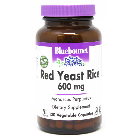 Bluebonnet Red Yeast Rice 600 Mg 120 Veg Capsules
