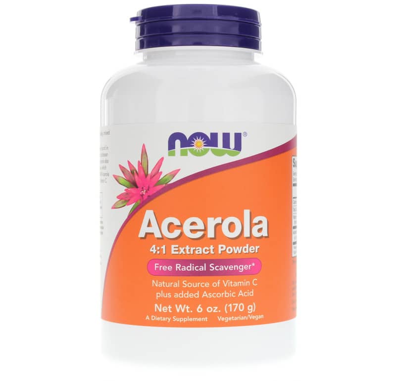 NOW Foods Acerola Extract Powder 6 Oz