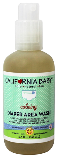 California Baby - Diaper Area Wash All Natural Non-Burning & Calming - 6.5 oz.