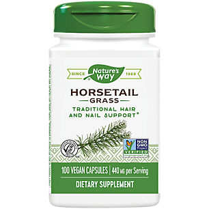 Horsetail Grass - Hair & Nail Support - 440 MG (100 Vegan Capsules)