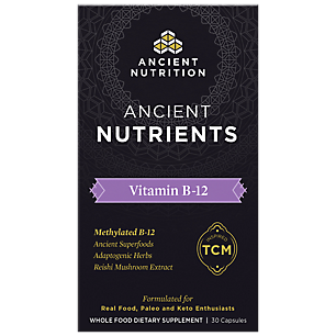 Vitamin B-12 - Methylated B12 with Reishi Mushroom Extract (30 Capsules)
