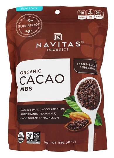 Navitas Organics - Cacao Nibs - 16 oz.