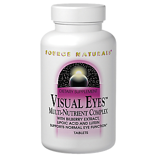 Visual Eyes with Bilberry Extract, Lipoic Acid & Lutein (90 Tablets)