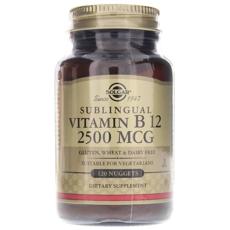 Solgar Vitamin B12 2500 Mcg 120 Nuggets