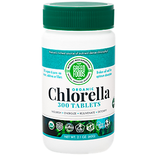 Organic Chlorella - Nutrient-Dense Chlorophyll (300 Tablets)