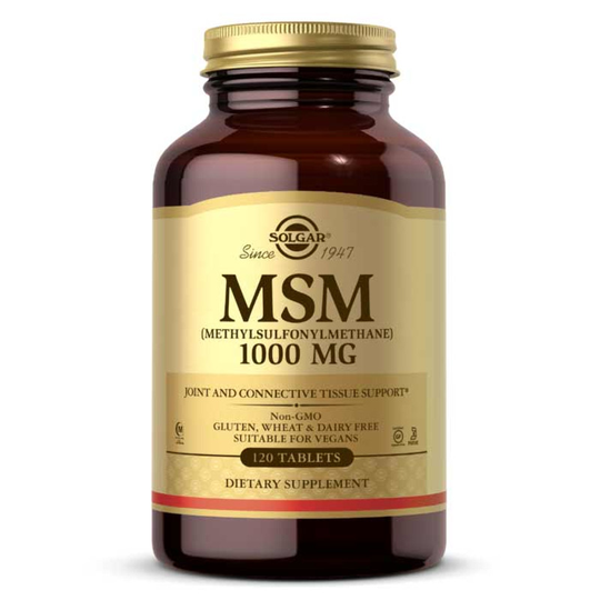Solgar MSM 1000 Mg 120 Tablets
