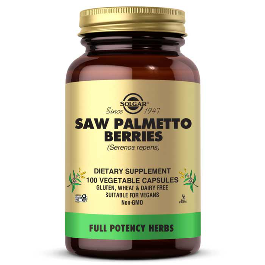 Solgar Saw Palmetto Berries 100 Veg Capsules