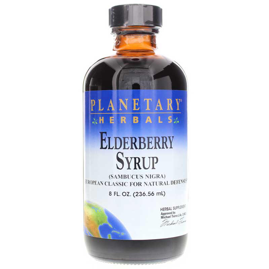 Planetary Herbals Elderberry Syrup 8 Oz
