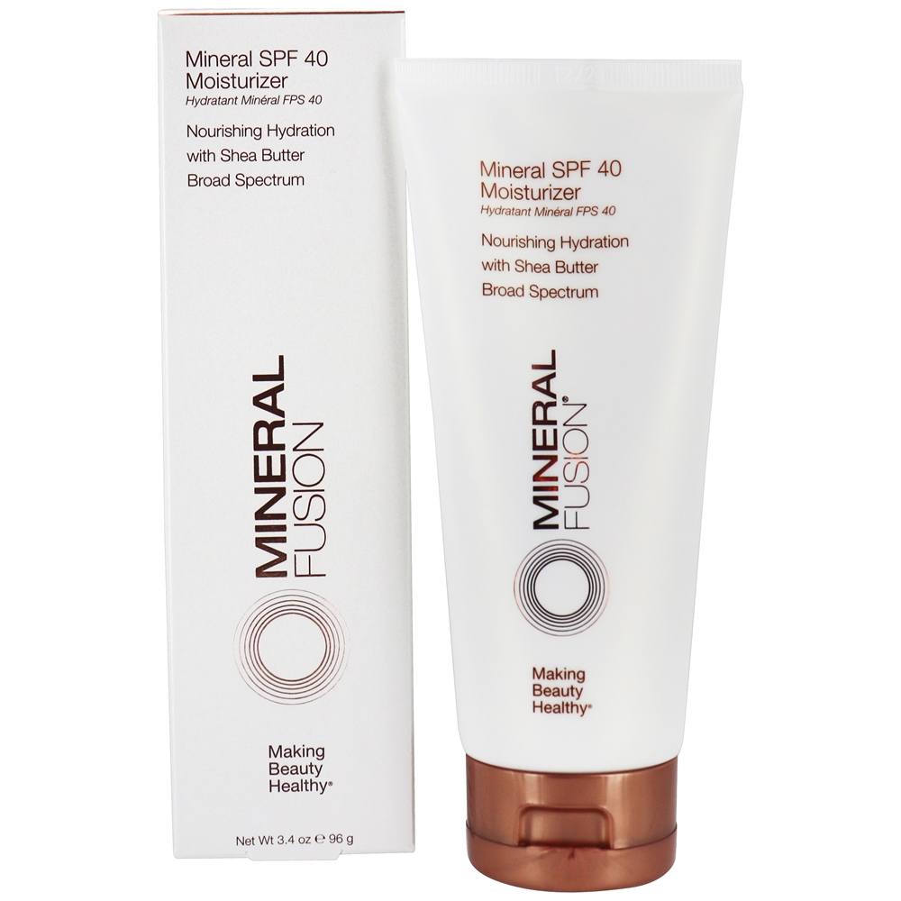 Mineral Fusion - Mineral Face Moisturizer Broad Spectrum 40 SPF - 3.4 fl. oz.