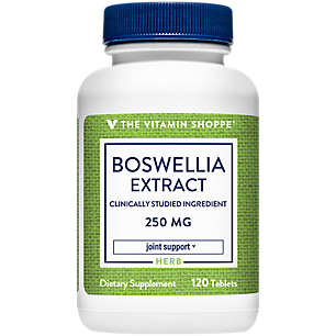 Boswellia Serrata Standardized Extract - 250 MG - 20% B-Boswellic Acid (120 Tablets)