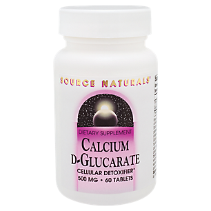 Calcium D-Glucarate - Celluar Detoxifier - 500 MG (60 Tablets)